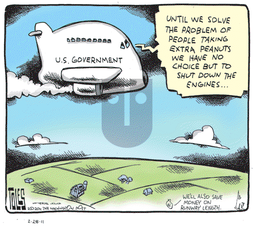 Tom Toles - Monday February 28, 2011 Comic Strip