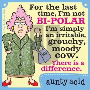 Aunty Acid on Thursday October 2, 2014 Comic Strip