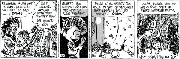 Heart of the City on Saturday March 29, 2003 Comic Strip