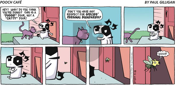 Pooch Cafe on Sunday September 18, 2016 Comic Strip