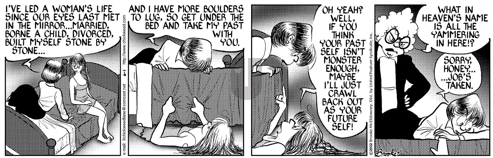 9 Chickweed Lane - Saturday June 1, 2002 Comic Strip