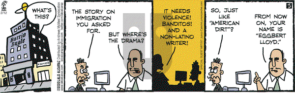 La Cucaracha on Wednesday February 12, 2020 Comic Strip