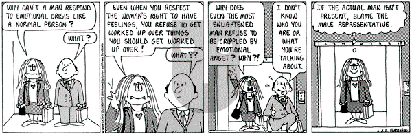 Cathy Classics on Wednesday June 22, 1994 Comic Strip