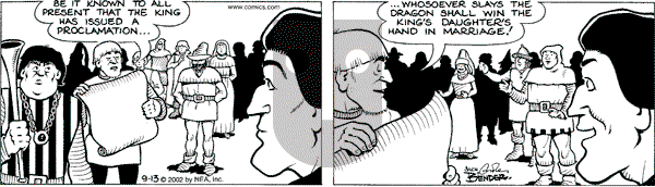 Alley Oop on Friday September 13, 2002 Comic Strip