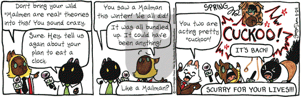 Breaking Cat News on Friday August 24, 2018 Comic Strip