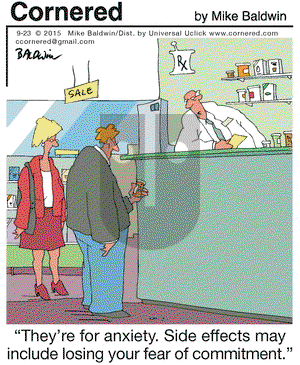 Cornered on Wednesday September 23, 2015 Comic Strip