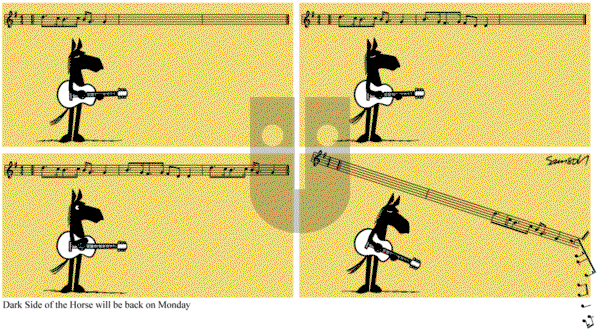 Dark Side of the Horse on Saturday May 10, 2014 Comic Strip