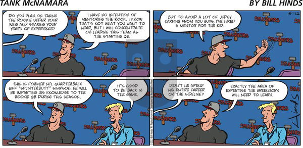Tank McNamara - Sunday June 12, 2022 Comic Strip