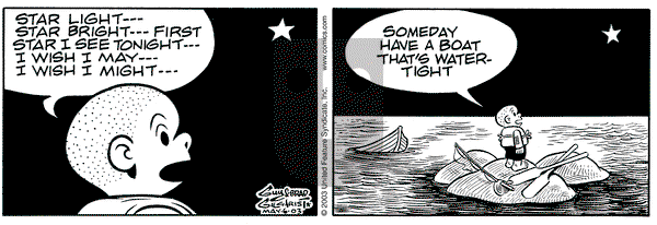 Nancy - Tuesday May 6, 2003 Comic Strip