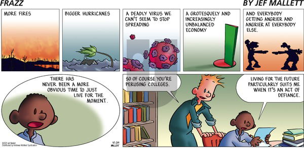 Frazz - Sunday October 24, 2021 Comic Strip