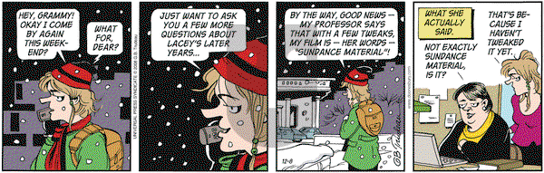 Doonesbury on Monday December 8, 2008 Comic Strip