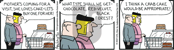 The Born Loser on Wednesday April 23, 2025 Comic Strip