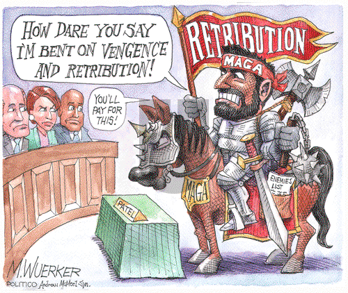Matt Wuerker on Friday January 31, 2025 Comic Strip