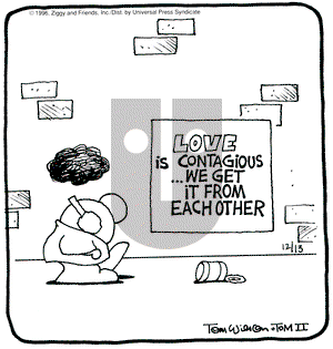 Ziggy on Friday December 13, 1996 Comic Strip