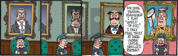 Monty on Saturday March 15, 2014 Comic Strip