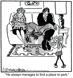Marmaduke - Thursday March 15, 2007 Comic Strip