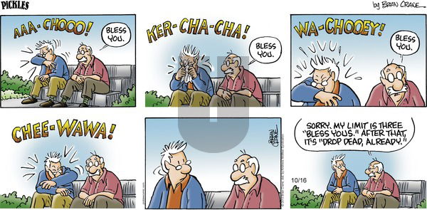 Pickles - Sunday October 16, 2022 Comic Strip