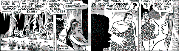 Alley Oop on Saturday December 5, 1998 Comic Strip