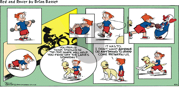 Red and Rover on Sunday August 29, 2010 Comic Strip