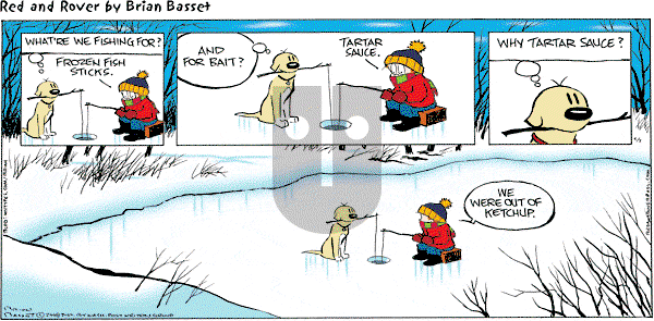 Red and Rover on Sunday February 3, 2008 Comic Strip
