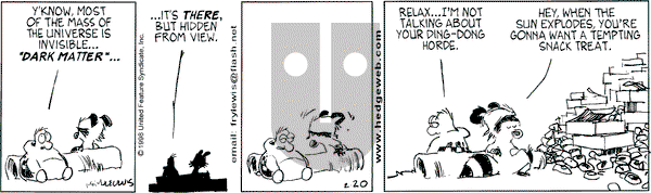 Over the Hedge on Friday February 20, 1998 Comic Strip