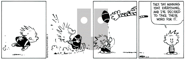 Calvin and Hobbes on Friday October 19, 1990 Comic Strip