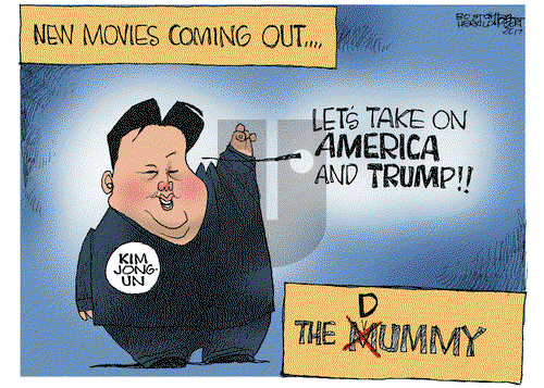 Jerry Holbert on Wednesday April 5, 2017 Comic Strip