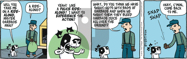 Pooch Cafe on Thursday October 24, 2013 Comic Strip