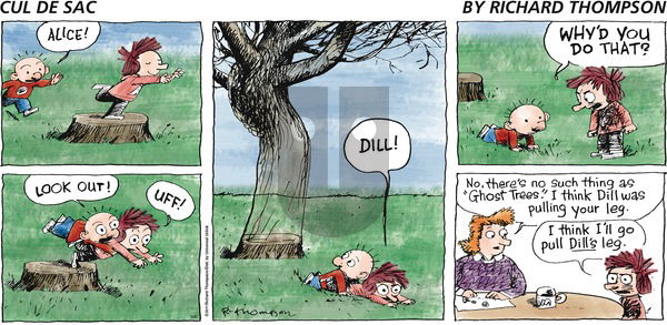 Cul de Sac on Sunday March 6, 2016 Comic Strip