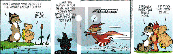 Over the Hedge on Thursday April 3, 2025 Comic Strip