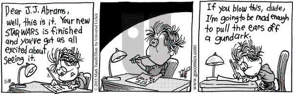 Heart of the City on Wednesday November 18, 2015 Comic Strip