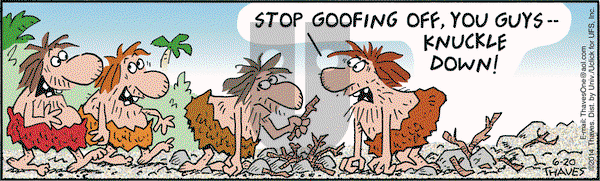 Frank and Ernest on Friday June 20, 2014 Comic Strip