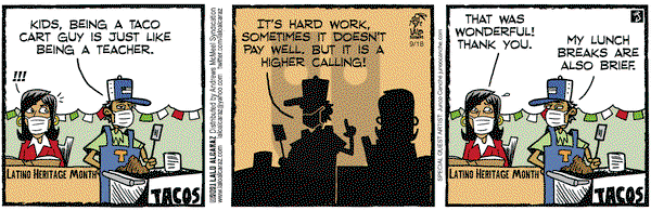 La Cucaracha on Saturday September 18, 2021 Comic Strip