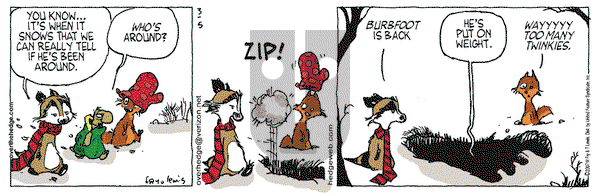 Over the Hedge on Monday March 5, 2007 Comic Strip