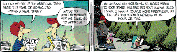 The Buckets on Thursday December 12, 2019 Comic Strip