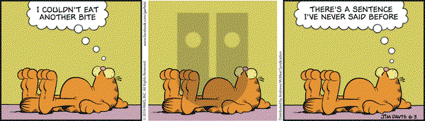 Garfield on Monday June 3, 2019 Comic Strip