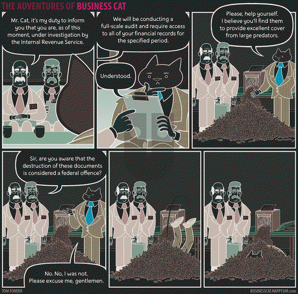The Adventures of Business Cat - Thursday May 6, 2021 Comic Strip