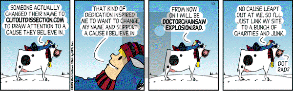 Cow and Boy Classics on Monday January 26, 2009 Comic Strip