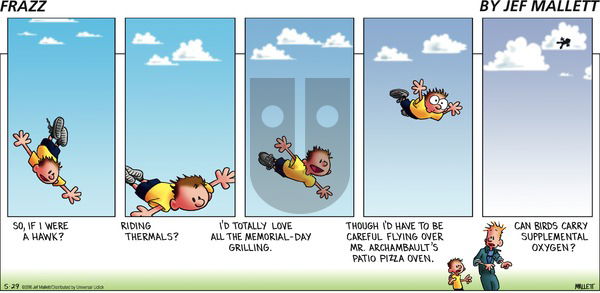 Frazz on Sunday May 29, 2016 Comic Strip