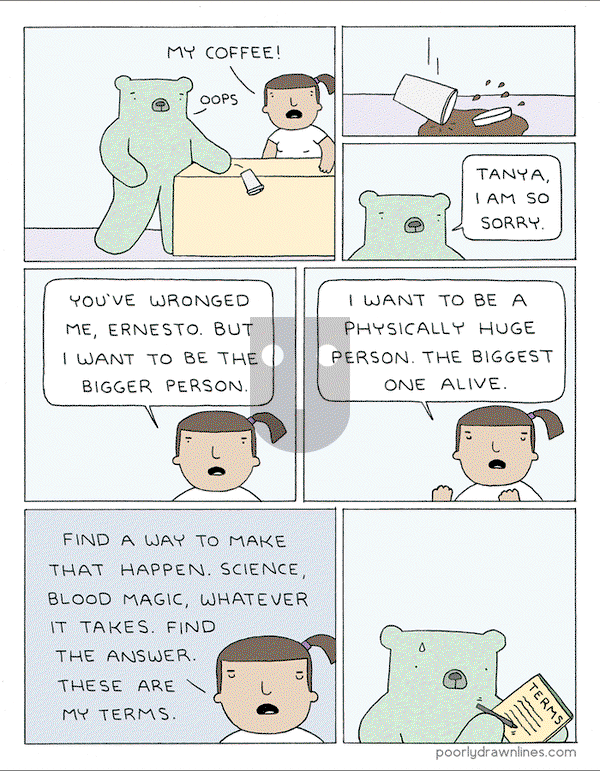 Poorly Drawn Lines on Wednesday April 10, 2019 Comic Strip