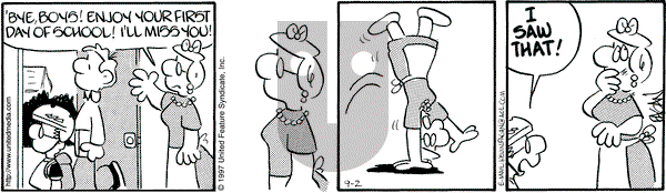 Drabble on Tuesday September 2, 1997 Comic Strip