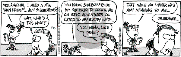 Heart of the City on Friday September 13, 2013 Comic Strip
