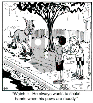 Marmaduke on Saturday May 3, 1997 Comic Strip