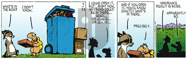 Over the Hedge on Monday July 27, 2015 Comic Strip
