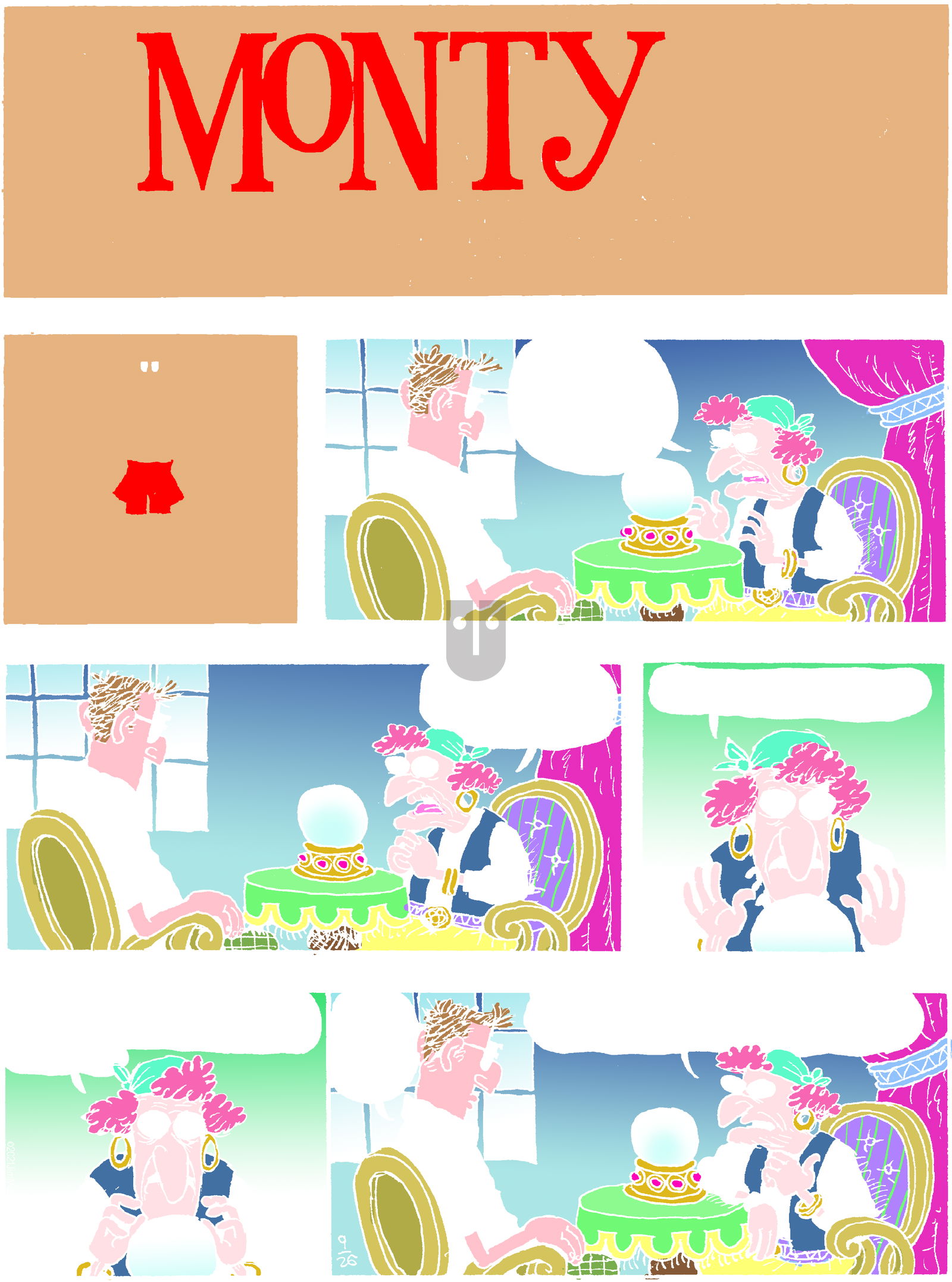 Monty - Sunday September 26, 2021 Comic Strip