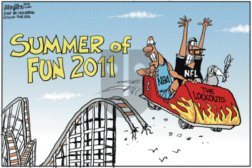 Win, Lose, Drew on Tuesday July 5, 2011 Comic Strip