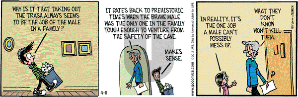 Grand Avenue on Thursday April 11, 2013 Comic Strip
