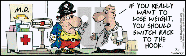 Frank and Ernest on Friday July 1, 2016 Comic Strip