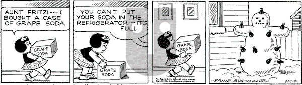 Nancy Classics on Friday December 13, 2024 Comic Strip