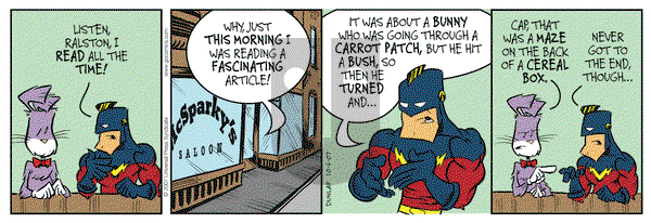 Ink Pen on Saturday October 6, 2007 Comic Strip
